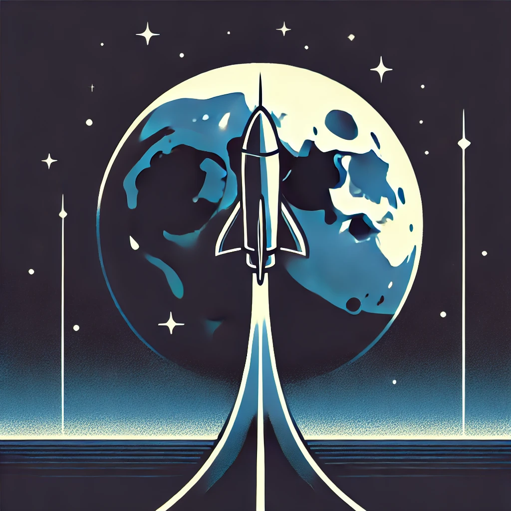 Rocket going to the moon - you can too